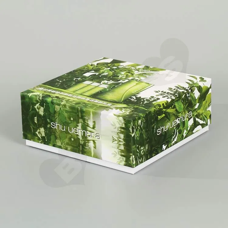 Custom Printing Cardboard Beauty Products Packaging side view two