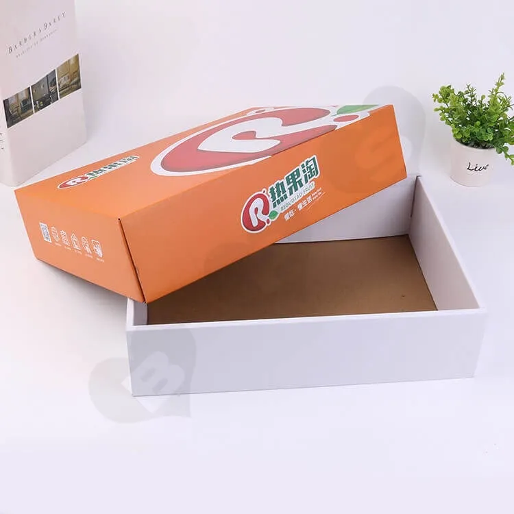 Custom Printing Corrugated Fruit Shipping Box side view one