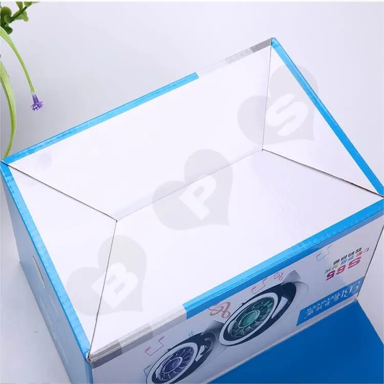 Custom Printing Corrugated Paper Box For Loudspeaker side view five