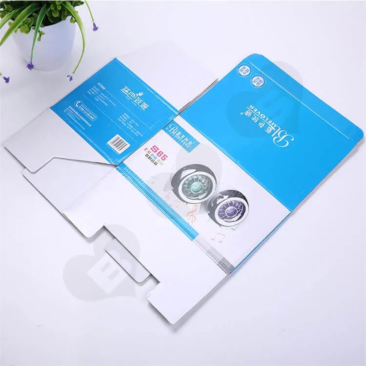 Custom Printing Corrugated Paper Box For Loudspeaker side view two