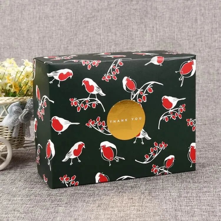 Custom Printing Gift Box For Dress side view five