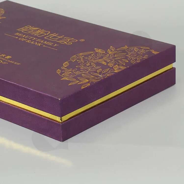 Custom Printing Gift Box For Hydrating Care Kit side view two