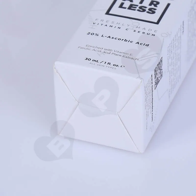 Custom Printing Skincare Products Packaging Box side view four