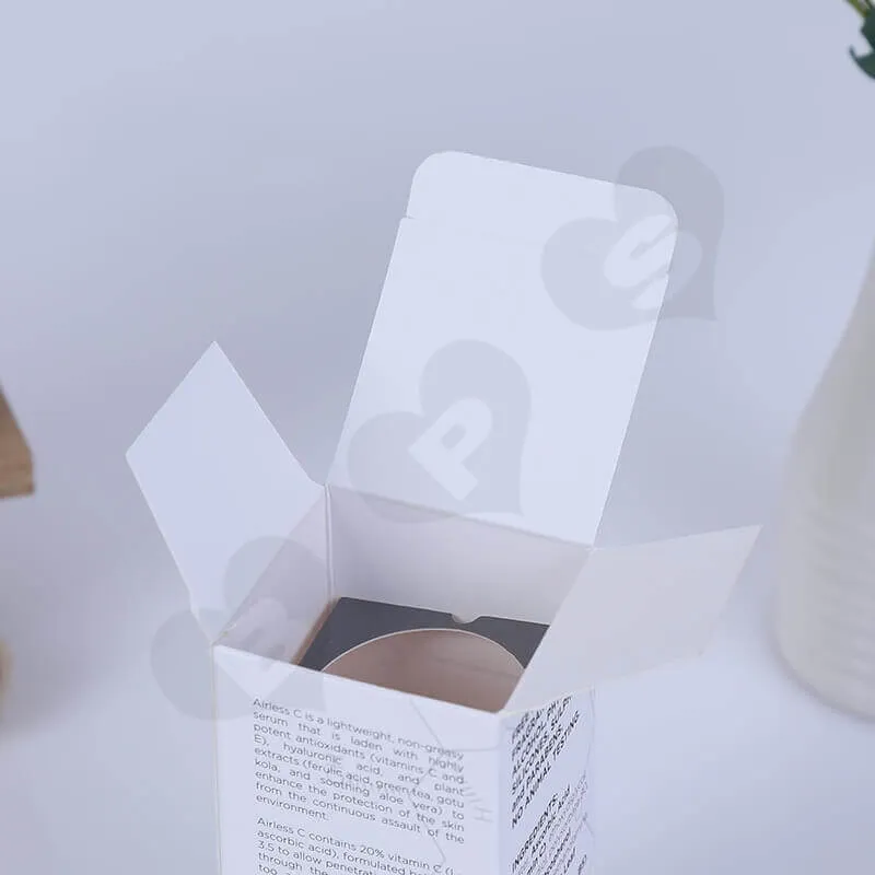Custom Printing Skincare Products Packaging Box side view two