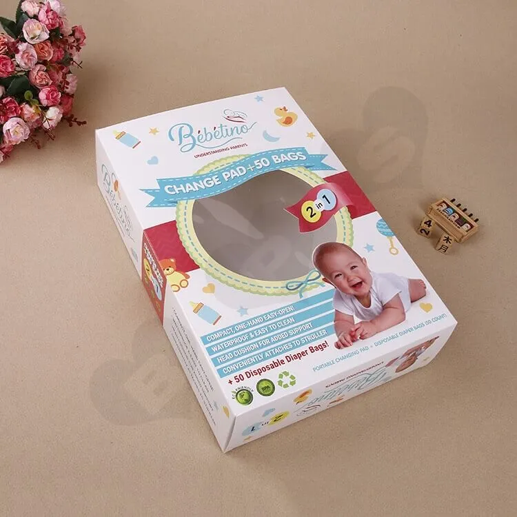 Custom Retail Cardboard Box For Nipple side view four