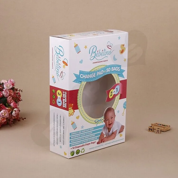 Custom Retail Cardboard Box For Nipple side view one