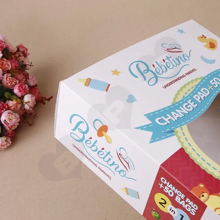 Custom Retail Cardboard Box For Nipple side view two