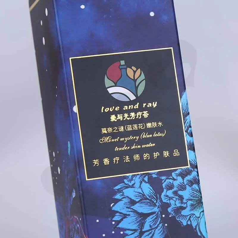 Custom Retail Packaging Box For Cosmetic Products side view four
