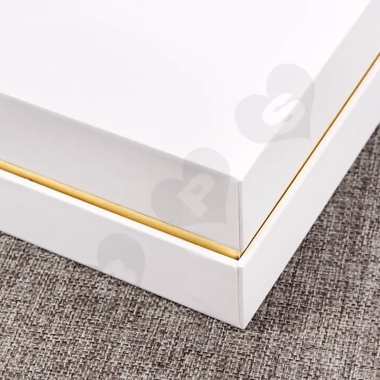 Custom Rigid Cosmetic Cardboard Gift Box side view three