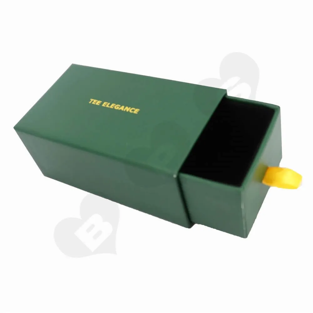 Custom Rigid Jewelry Box sideview three