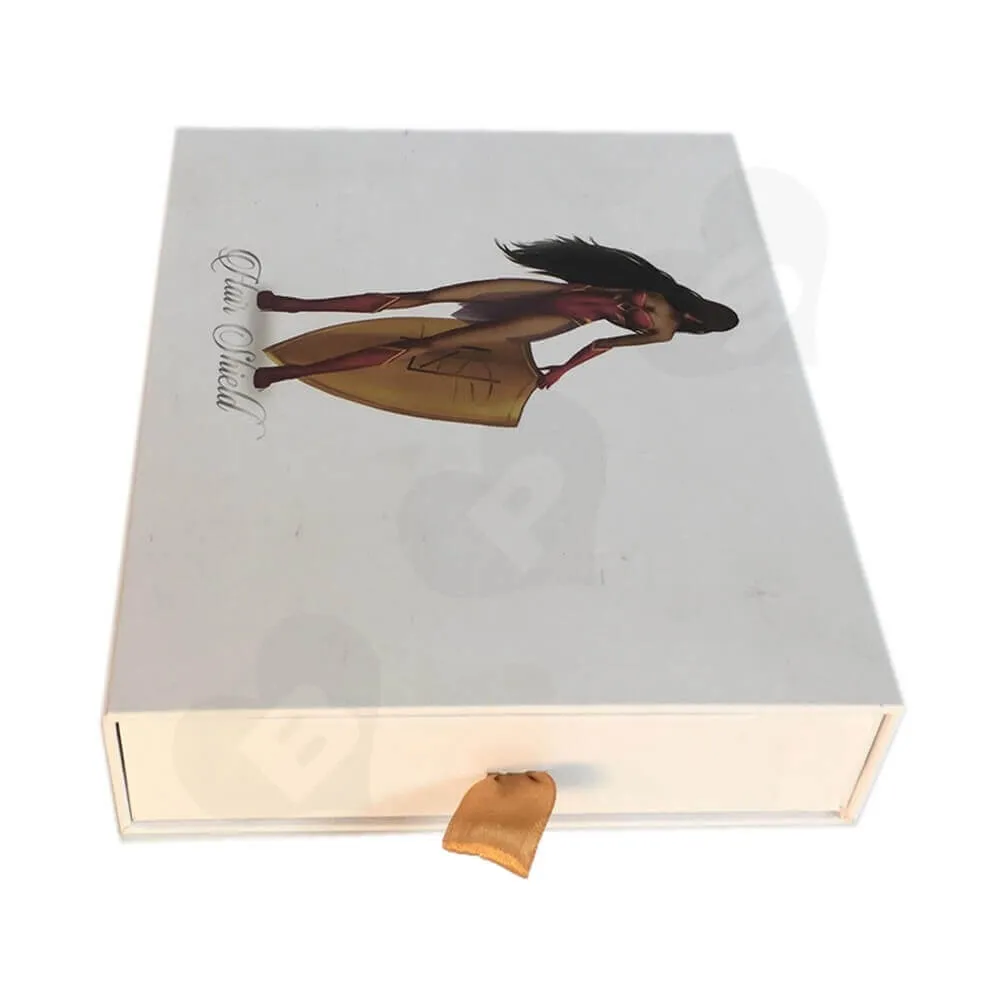 Custom Rigid Wig Drawer Box side view four