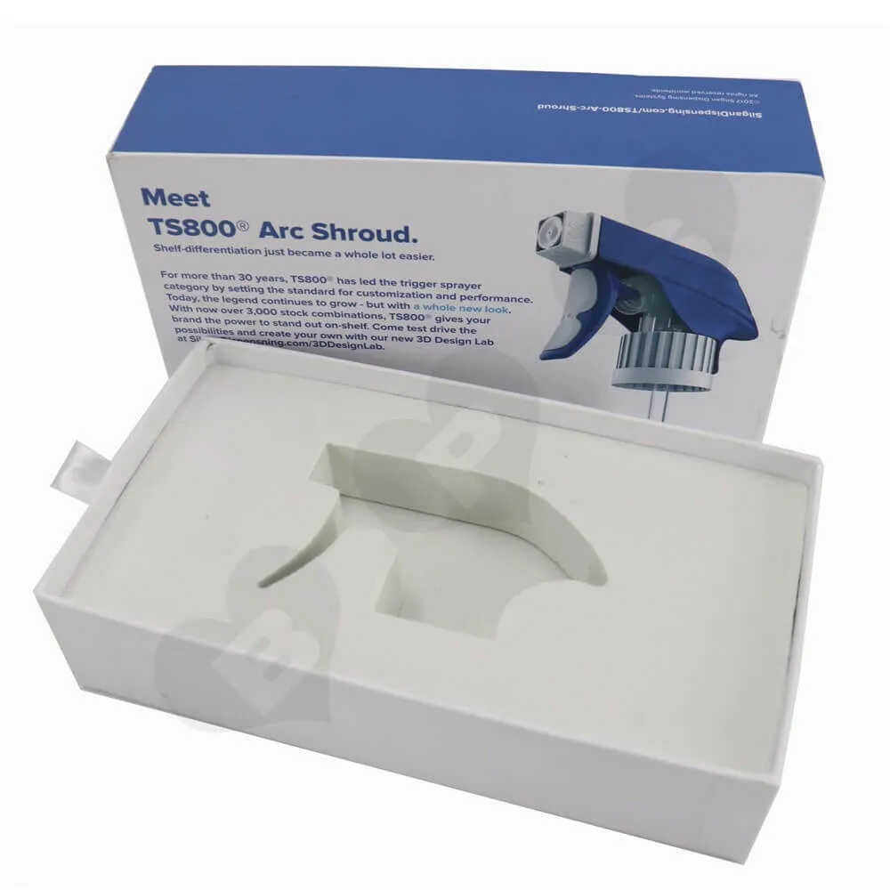 Custom Trigger Sprayer Packaging Boxes sideview three