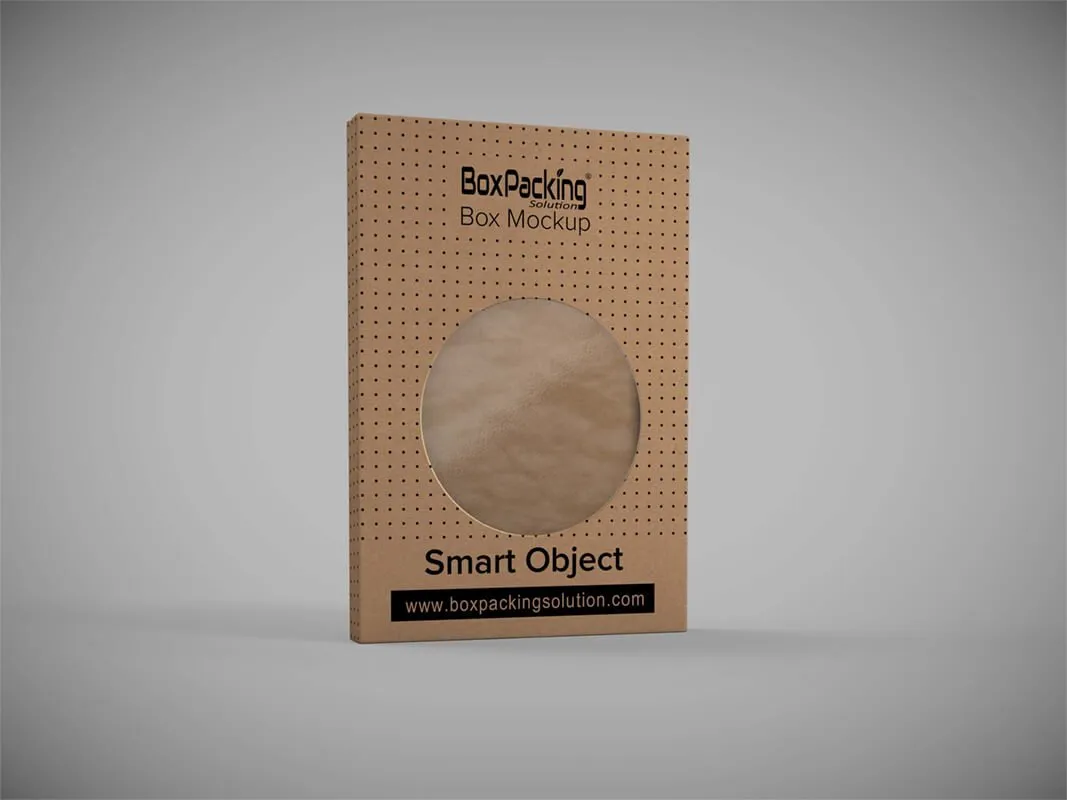 Custom Tuck End Paper Box Mock Up Design 3