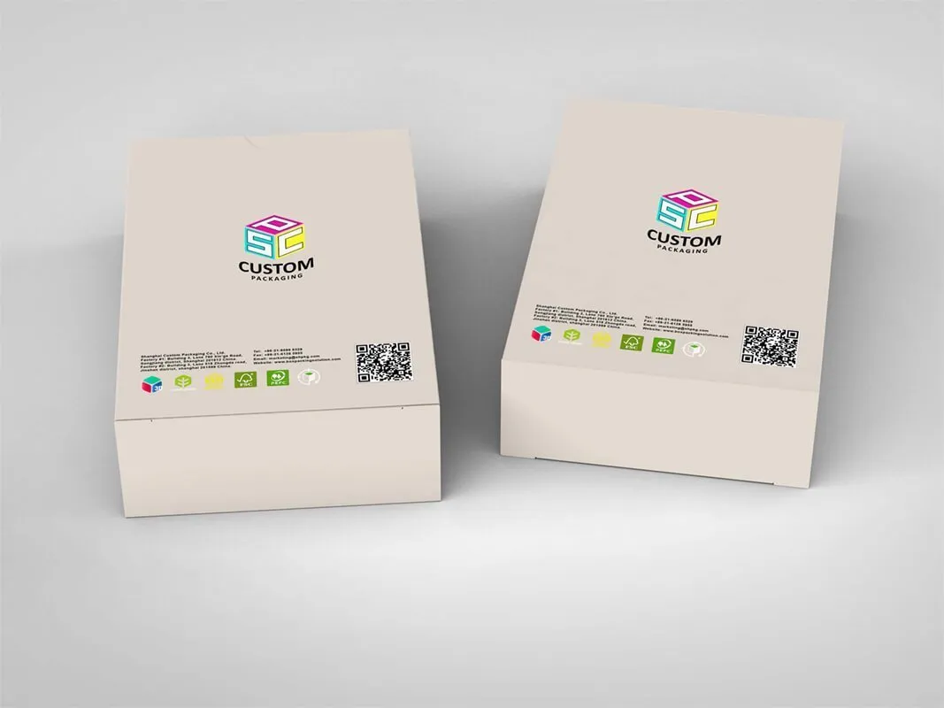 Custom Tuck End Paper Box Mockup Design 8