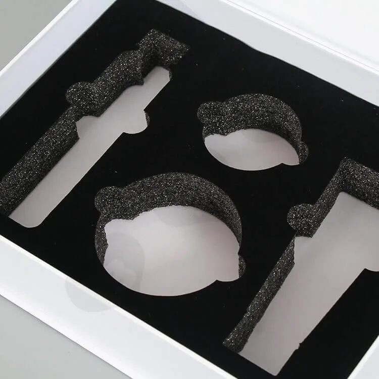 Custom White Printed Gift Box For Cosmetic side view five