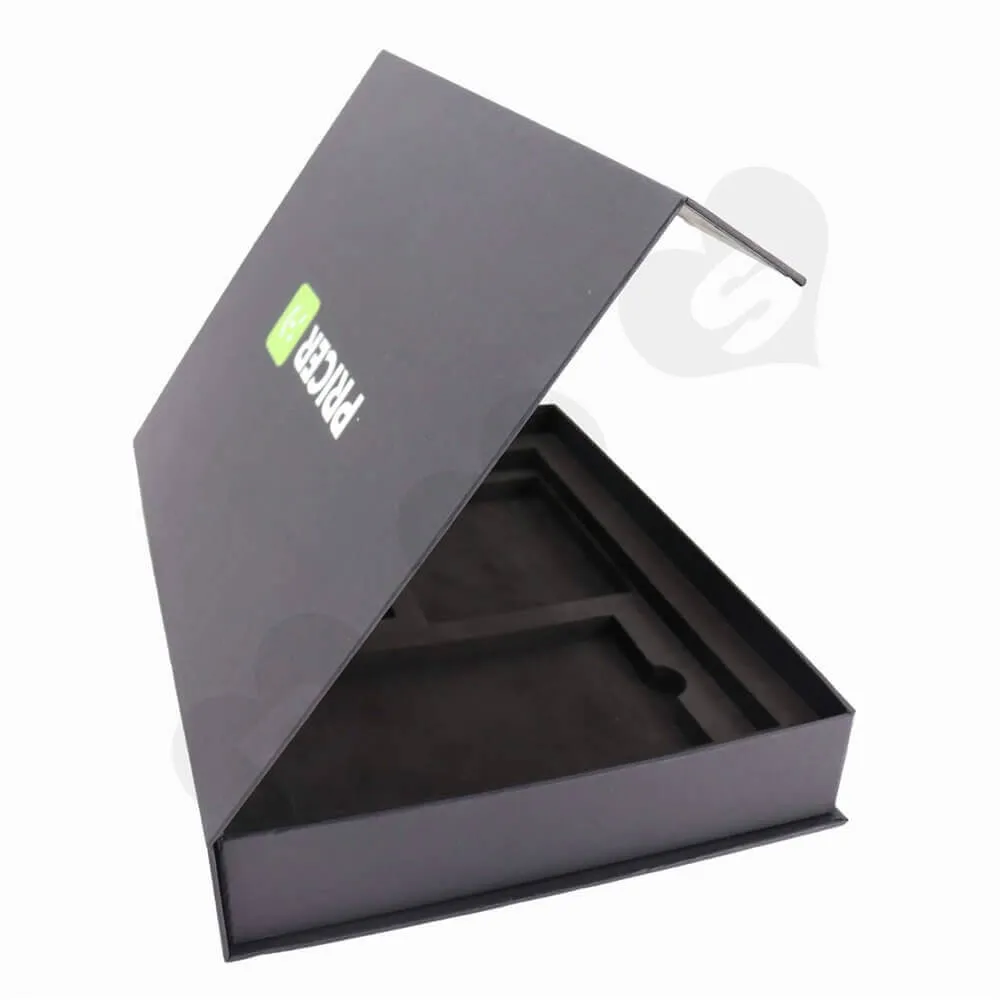 Electronic Shelf Labels Box With Magnet Closure side view one