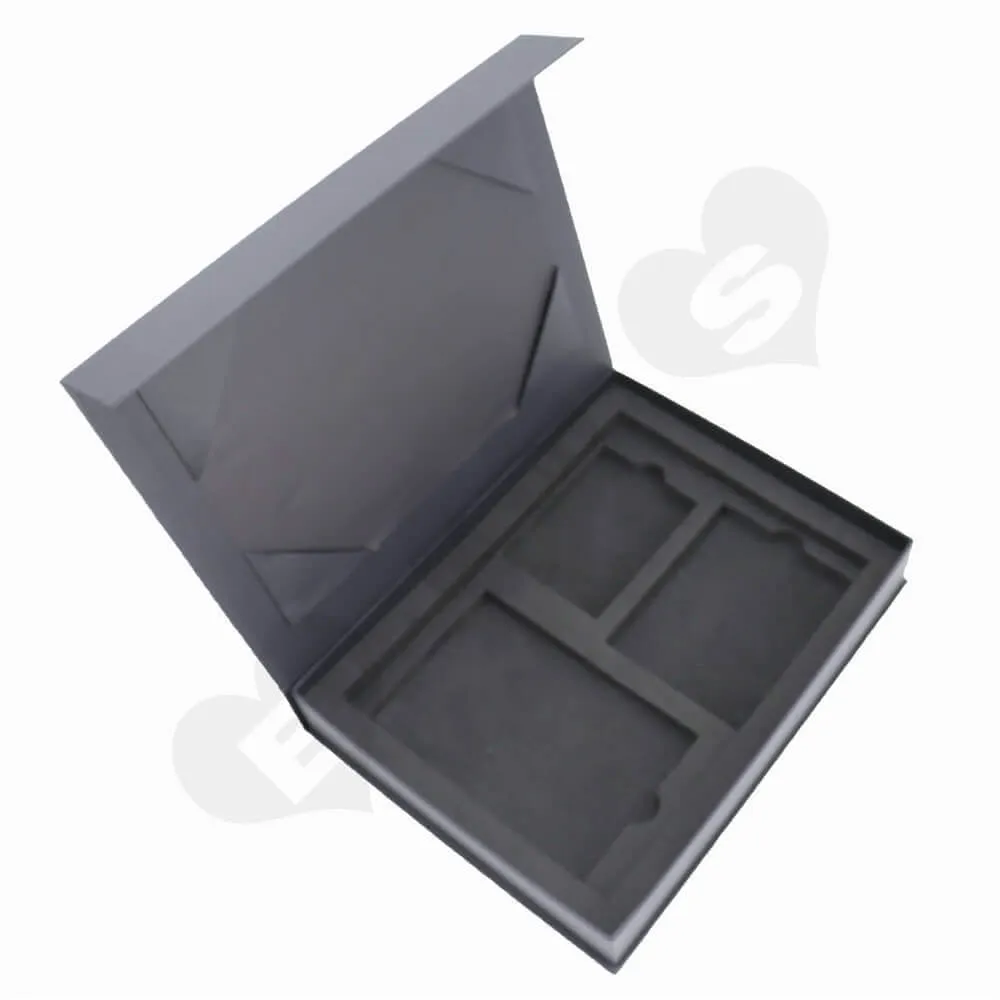 Electronic Shelf Labels Box With Magnet Closure side view three