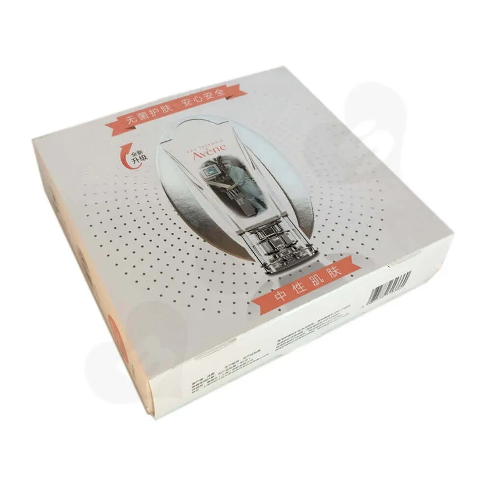 Facial Cleanser Paperboard Box clear plastic window patching (2)
