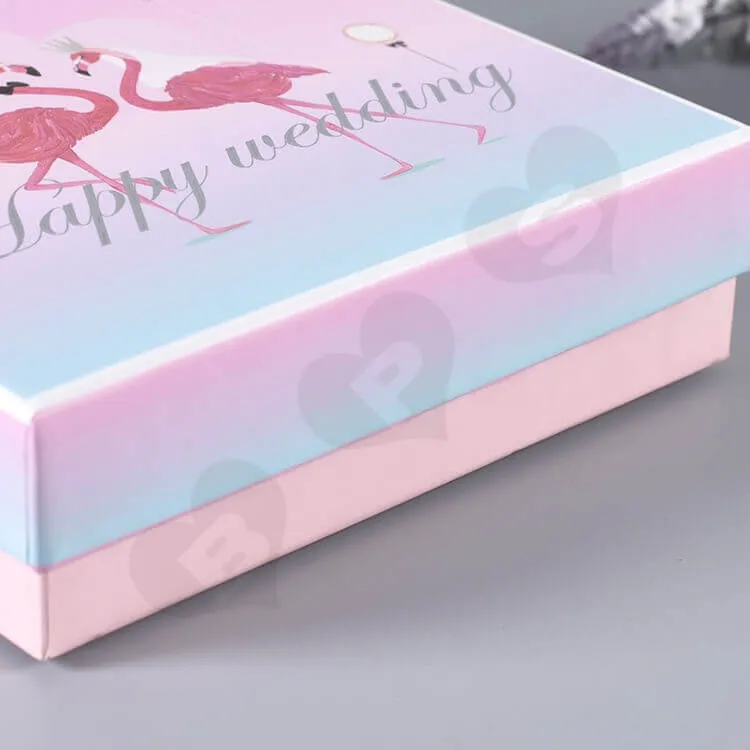 Fashion Wedding Gift Box For Furniture Upholstery side view four