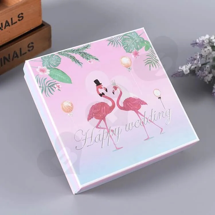 Fashion Wedding Gift Box For Furniture Upholstery side view one