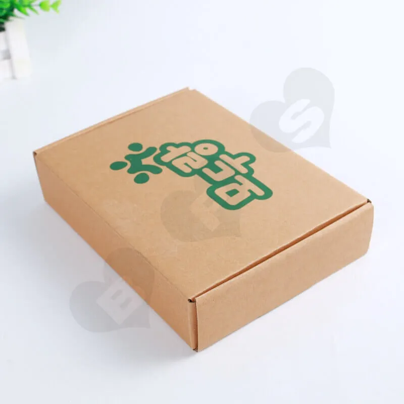 Flexo Printing Kraft Mailer Box For Electronic Products side view six