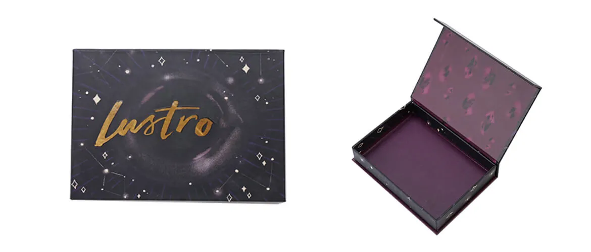 Flip Top Lid Magnetic Closure Box For Apparel