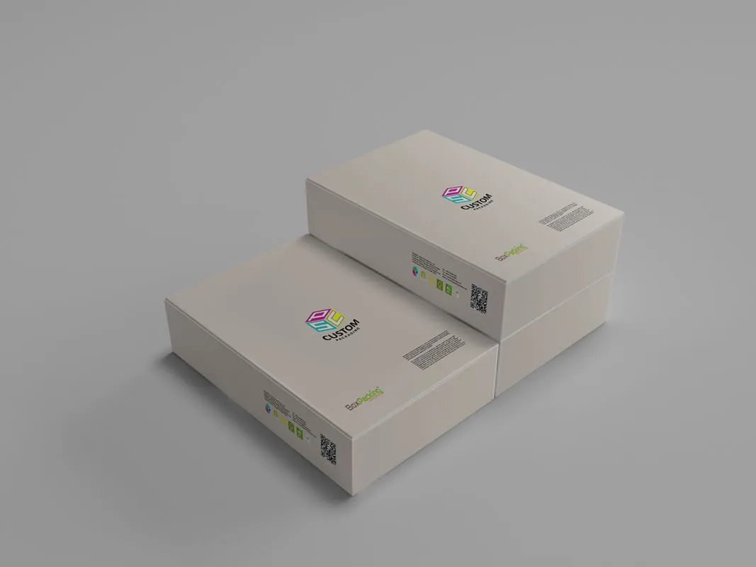 Four Sides Printed Cardboard Box Magnetic Closure