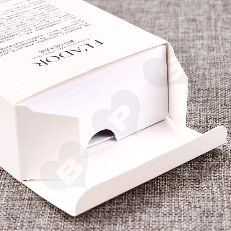 Fragrance Body Wash Packaging Box side view three
