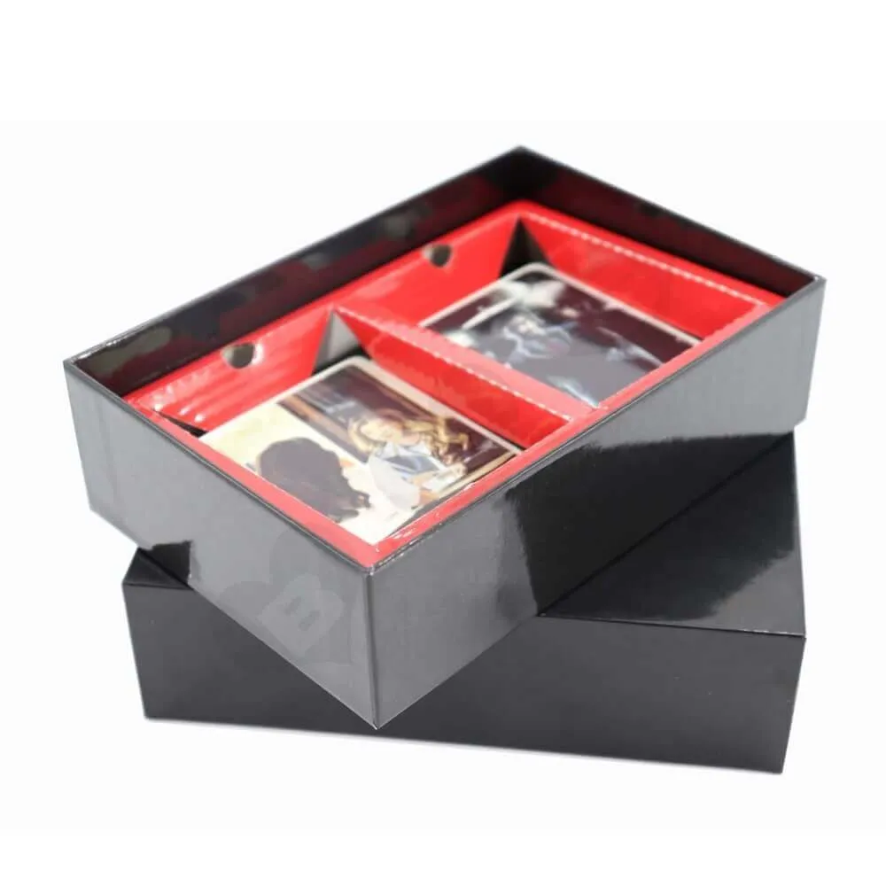 Game Playing Card Rigid Box Customized Printing Side View Two