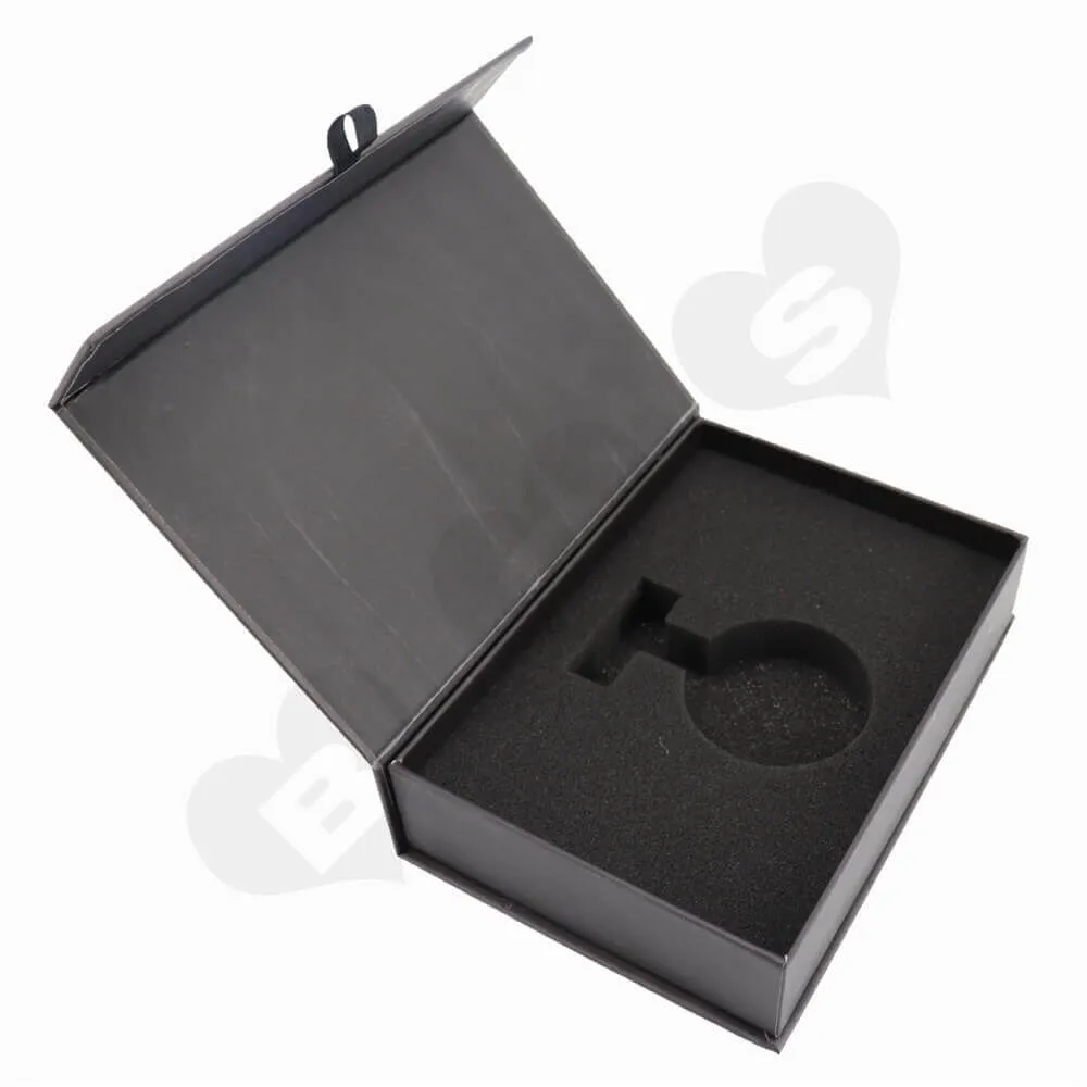 Gauge Packaging Box Magnet Closure side view two