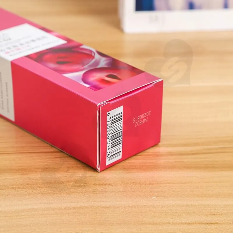 Glossy Cardboard Box For Exquisite Eye Liquid side view six