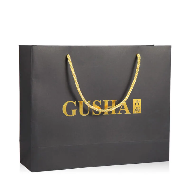 Golden Nylon Handle For Paper Bags