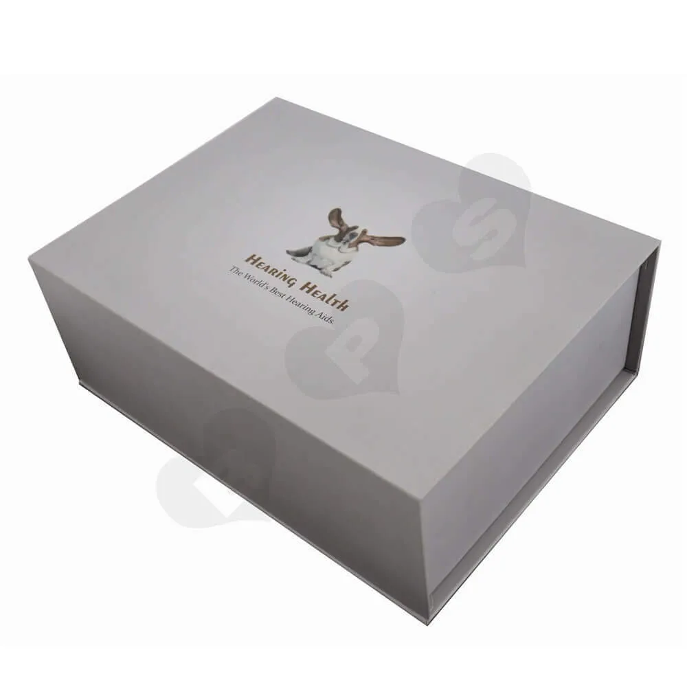 Hearing Aids Rigid Packaging Box side view one
