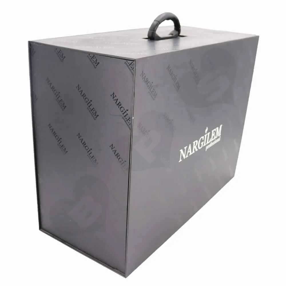 High-End Hookah Packaging Box with EPE Foam Inserts side view one