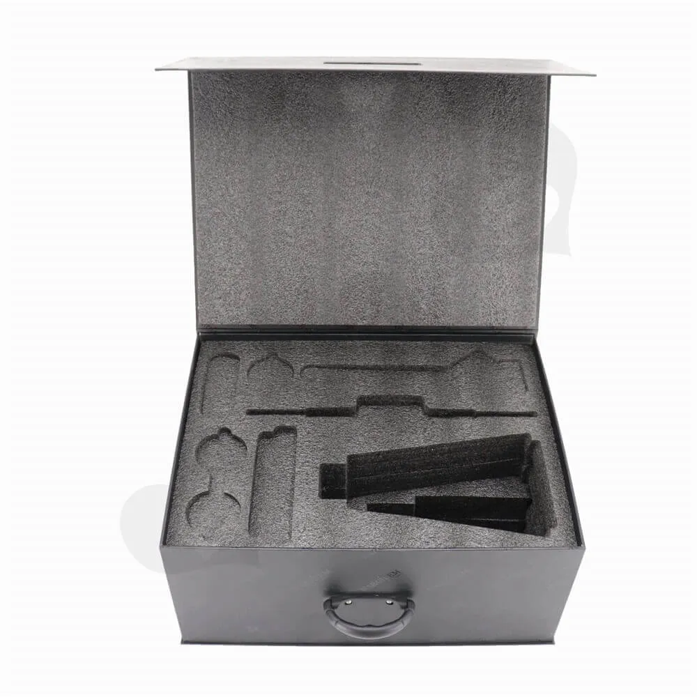 High-End Hookah Packaging Box with EPE Foam Inserts side view three