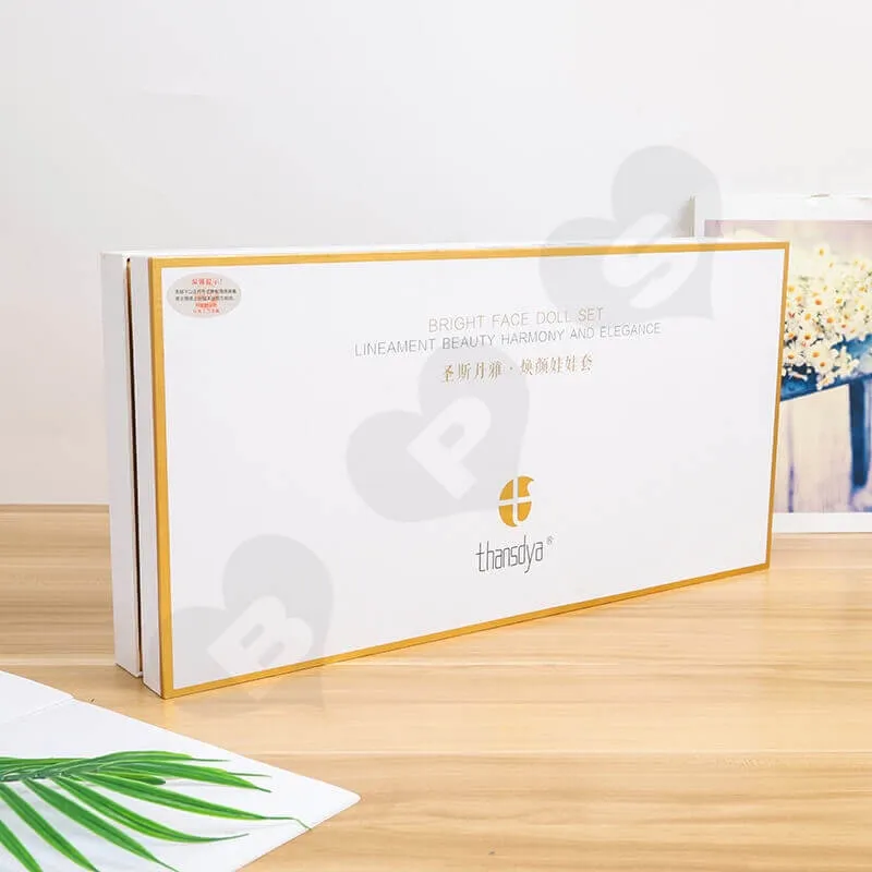 High Quality Gift Box For Bright Face Cream Set side view four