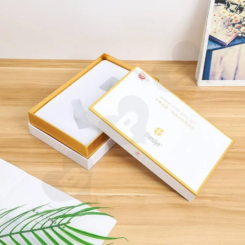 High Quality Gift Box For Bright Face Cream Set side view one