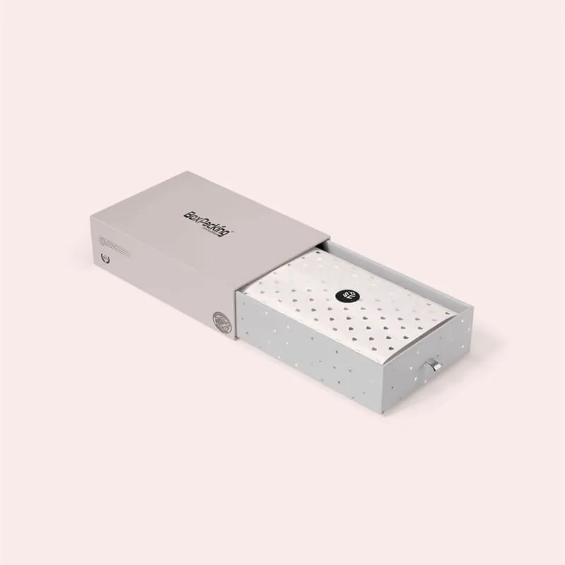 High quality rigid garment gift box packaging mockup