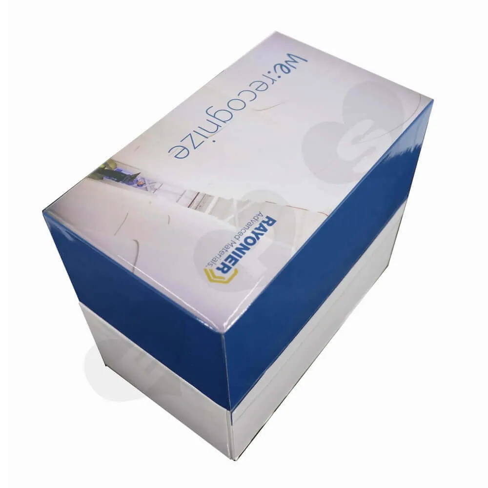 Hinged Flip Lid Box Packaging side view one
