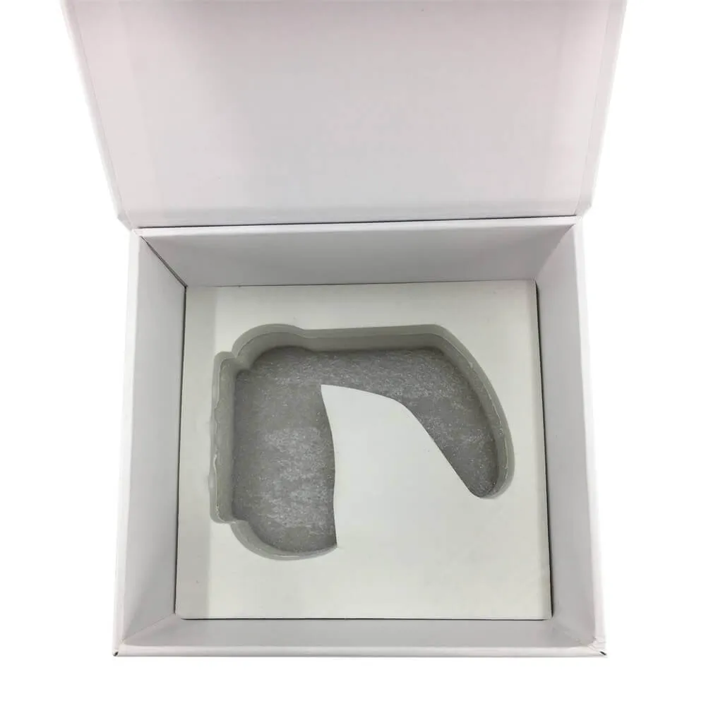 Home Beauty Device Packaging Box With EVA Foam Insert sideview three