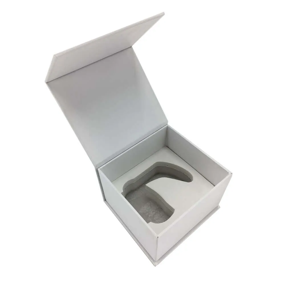 Home Beauty Device Packaging Box With EVA Foam Insert sideview two