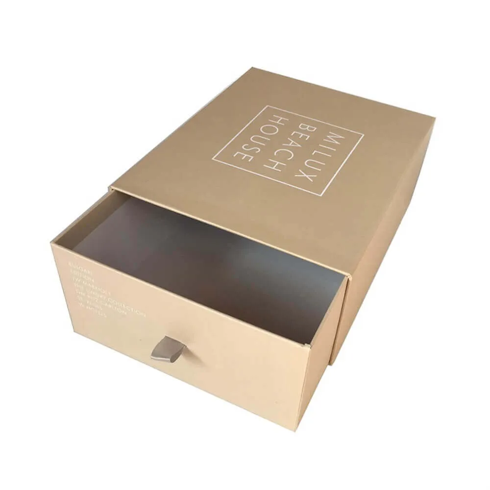Hotel Garment Drawer Box side view two