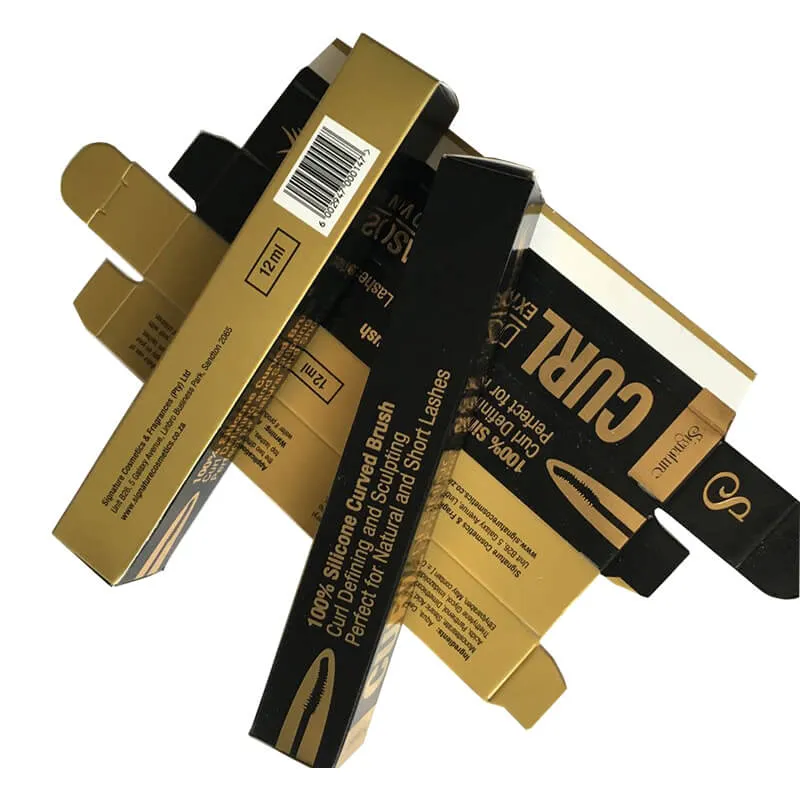 Ivory Board Eyelash Packaging Box