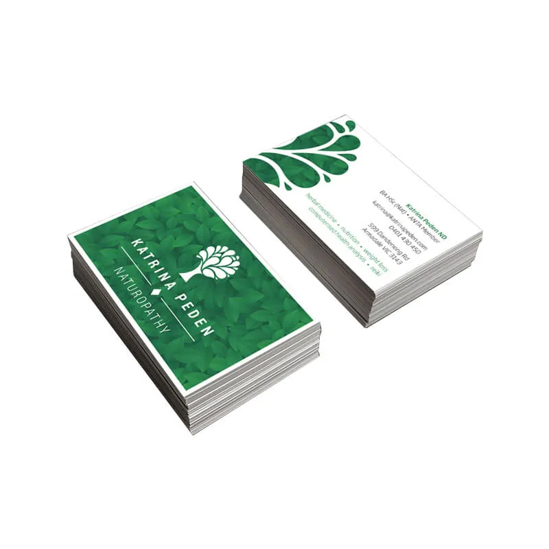 Ivory Paperboard Made Printed Business Cards