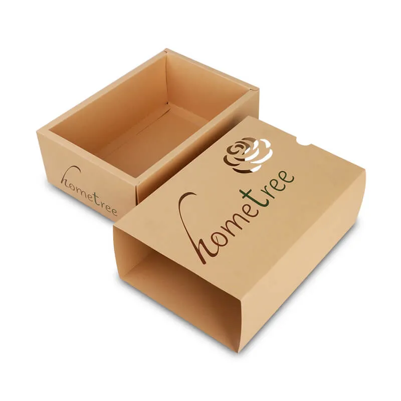 Kraft paper drawer Box