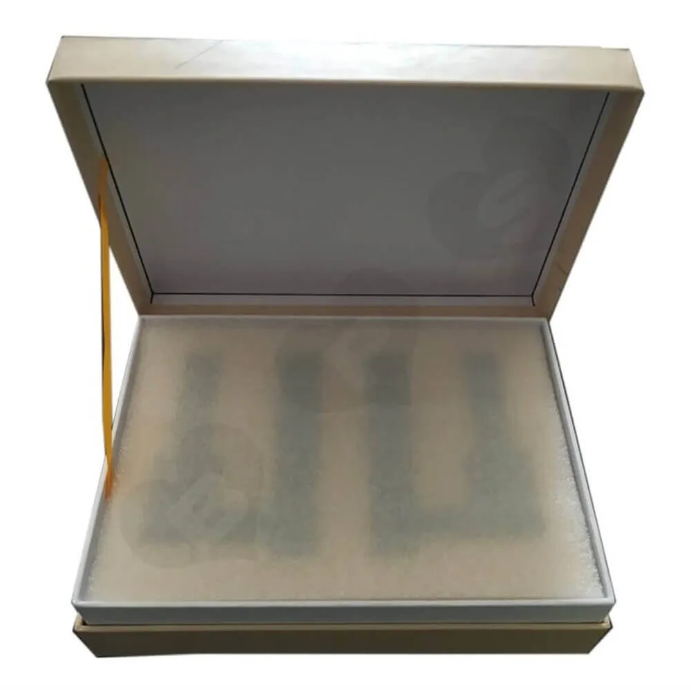 LED Bulb Rigid Gift Boxes Sideview One