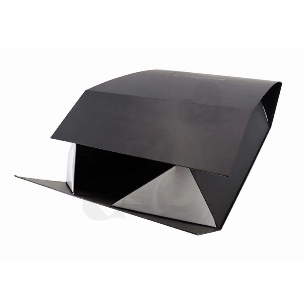 Large Apparel Rigid Gift Packaging Box side view three