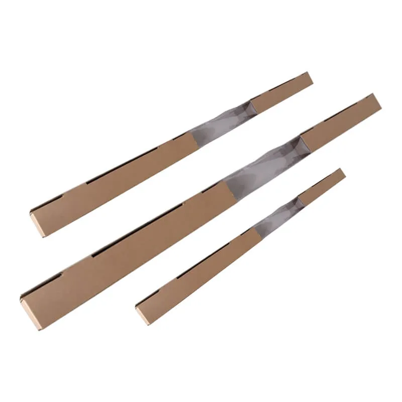 Long Corrugated Box with PVC Window Joint Structure
