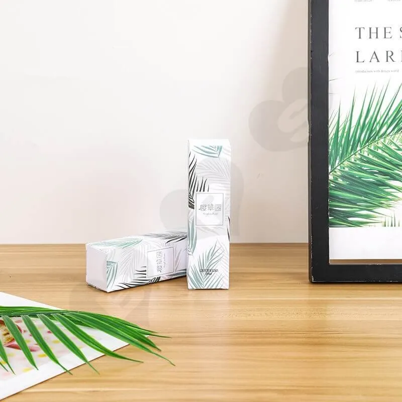 Luxury Cardboard Folding Box For Firming Lotion side view one