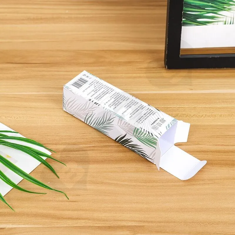 Luxury Cardboard Folding Box For Firming Lotion side view three